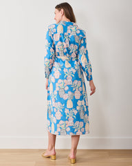 Antique Vases - Monaco Dress - Blue Sky