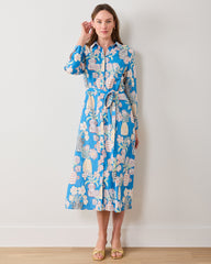 Antique Vases - Monaco Dress - Blue Sky