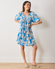 Antique Vases - Raina Dress - Blue Sky