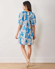 Antique Vases - Raina Dress - Blue Sky