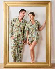 PF + Downton Abbey: The Grande Finale | Dogton Abbey - Men's Long PJ Set - Green