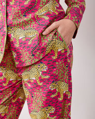 Bagheera - Petite Long PJ Set - Hot Pink