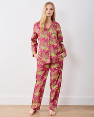 Bagheera - Petite Long PJ Set - Hot Pink