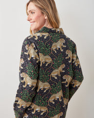 Bagheera - Lightweight Flannel Long PJ Set - Ink