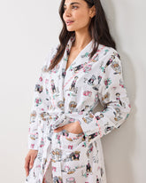 Fur Ever Yours - Luna Robe - Cloud