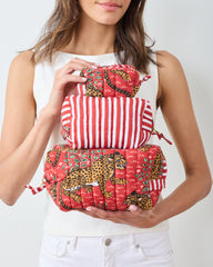 Bagheera - Threes Best Pouch Set - Scarlet