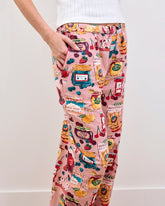 Sweet Jams - Lightweight Flannel PJ Pants - Berry Bliss