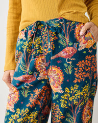 Turkey Trot - Tall Lightweight Flannel PJ Pants - Midnight Navy