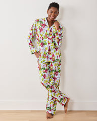 Wine Club - Long PJ Set - Vineyard Sky