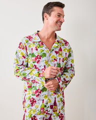 Wine Club - Men's Long PJ Set - Vineyard Sky