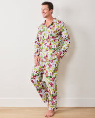 Wine Club - Men's Long PJ Set - Vineyard Sky