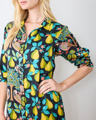 Partridge In A Pear Tree - Mariane Dress - Ink