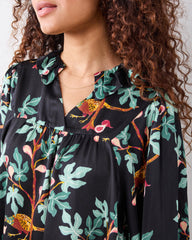 Pheasant & Figs - Finley Blouse - Ink