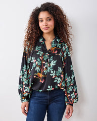 Pheasant & Figs - Finley Blouse - Ink