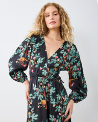 Pheasant & Figs - Zinnia Dress - Ink