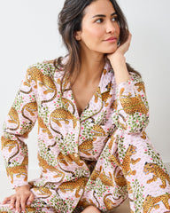 Bagheera - Lightweight Flannel Long PJ Set - Blush