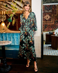 Pheasant & Figs - Zinnia Dress - Ink