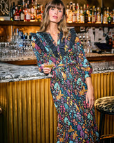 Garden Menagerie - Macy Dress - Ink