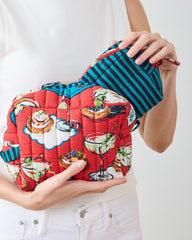 Blinis & Martinis - Three's Best Pouch Set - Matchbook Red