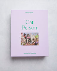 1000 Pieces - Cat Person - 1000 Piece Puzzle - Piecework Puzzles