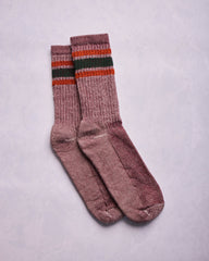 Maroon - Merino Activity Socks - American Trench