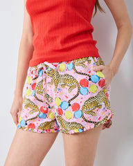 Birthday Bagheera - Ruffle Short - Pink Confetti