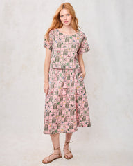 Gilded Greenhouse - Carry On Top & Sofia Skirt Set - Pink Muse