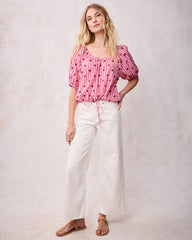 Sweethearts - Piper Blouse - Blushing Valentine