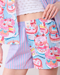 Vintage Cakes - Regatta Set - Blue Buttercreams