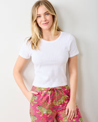 3-Piece Pointelle Tee Bundle - Multi