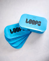 Blue - Loops Hyper Smooth Face Mask Set of 5 - Loops