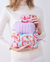 Vintage Cakes - Three's Best Pouch Set - Pale Blue