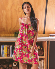 Bagheera - Cami Nightgown - Hot Pink