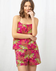 Bagheera - Cami Shorts Set - Hot Pink