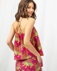 Bagheera - Cami Shorts Set - Hot Pink