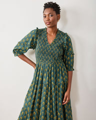 Texas Bouquet - Myrtle Dress - Desert Moss