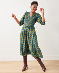 Texas Bouquet - Myrtle Dress - Desert Moss