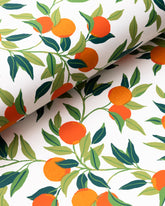 Clementine - Wallpaper Double Roll - Olive