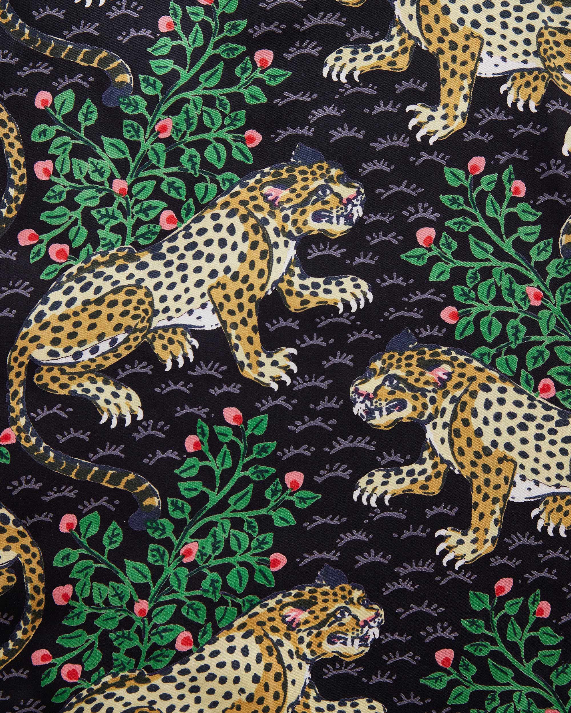 Bagheera - Eco Satin Robe - Ink